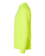 Gildan 2400 - Unisex Ultra Cotton Long Sleeve T-Shirt - Safety Green