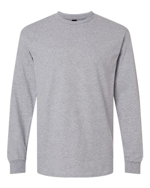 Gildan 2400 - Unisex Ultra Cotton Long Sleeve T-Shirt - Sport Grey