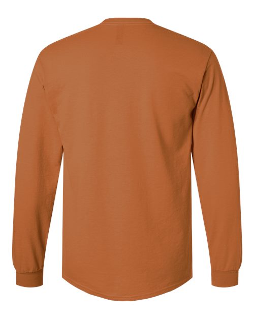 Gildan 2400 - Unisex Ultra Cotton Long Sleeve T-Shirt - Texas Orange