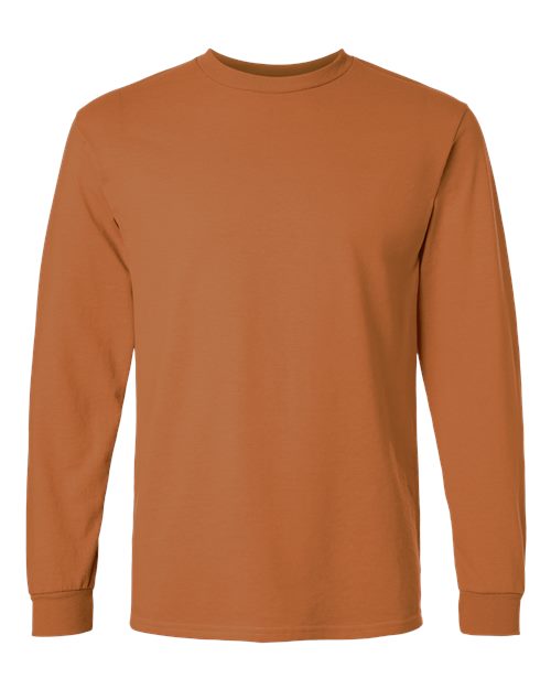 Gildan 2400 - Unisex Ultra Cotton Long Sleeve T-Shirt - Texas Orange