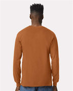 Gildan 2400 - Unisex Ultra Cotton Long Sleeve T-Shirt - Texas Orange