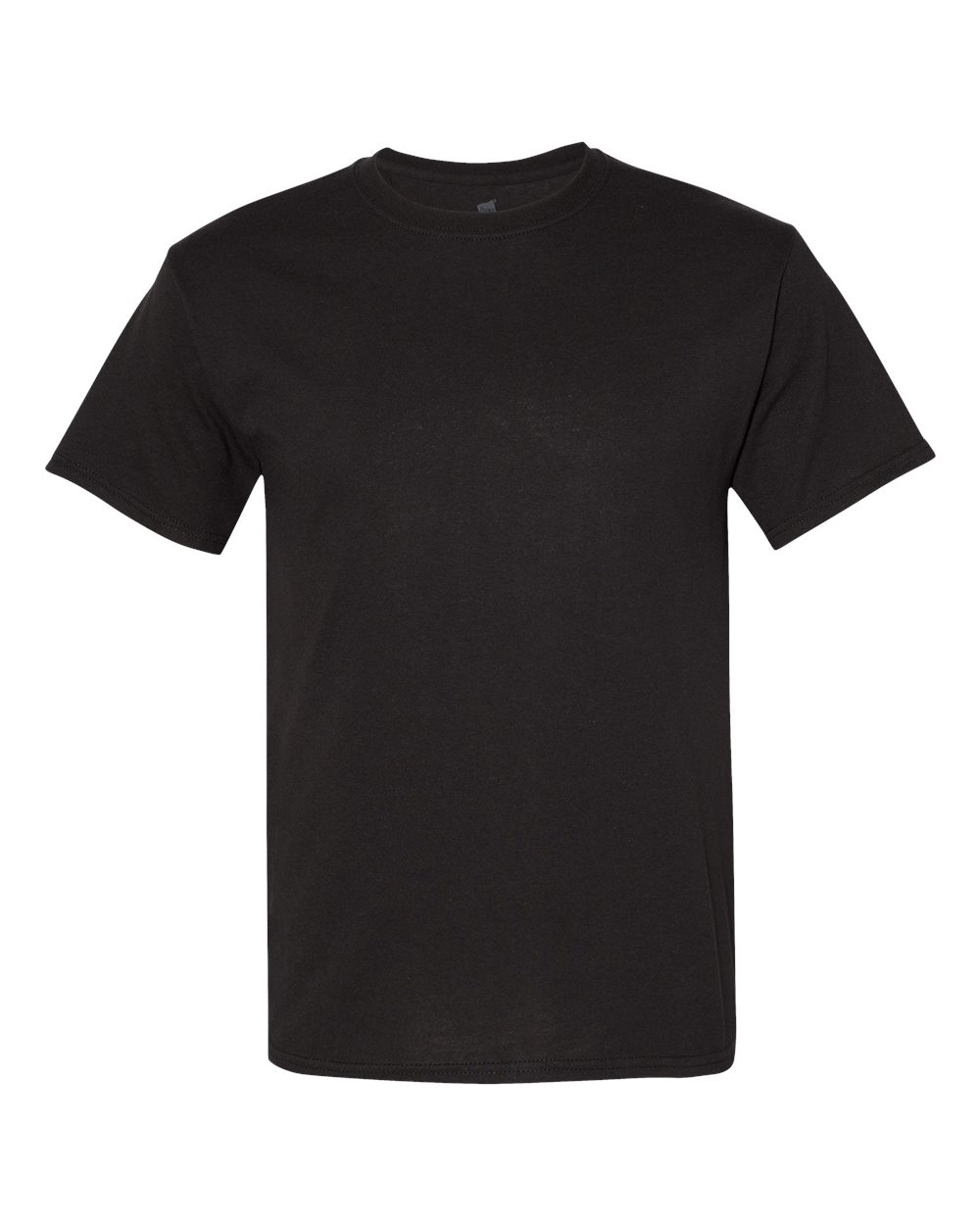 Hanes 5170 - Unisex EcoSmart® T-Shirt — Black (flat)