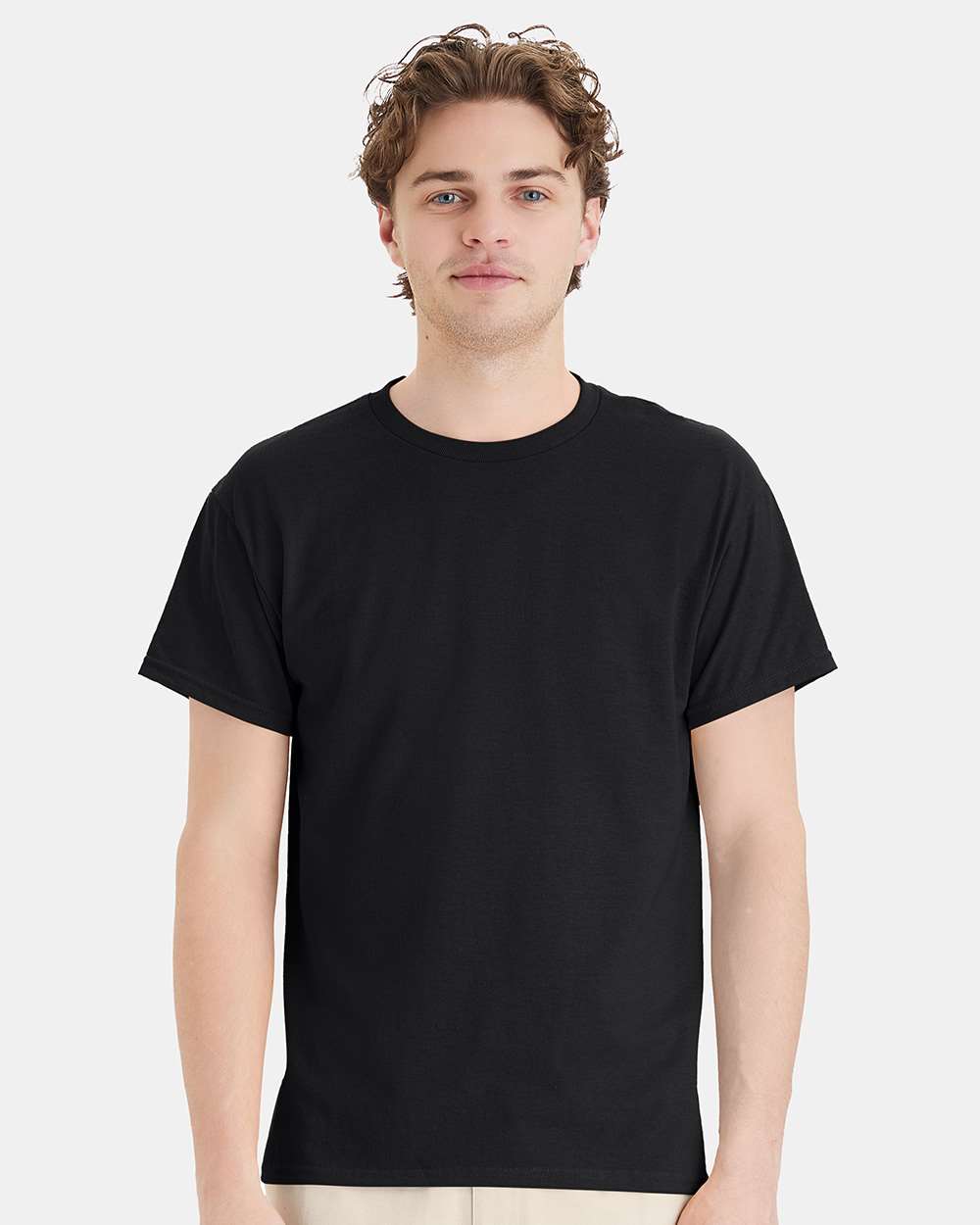 Hanes 5170 - Unisex EcoSmart® T-Shirt — Black