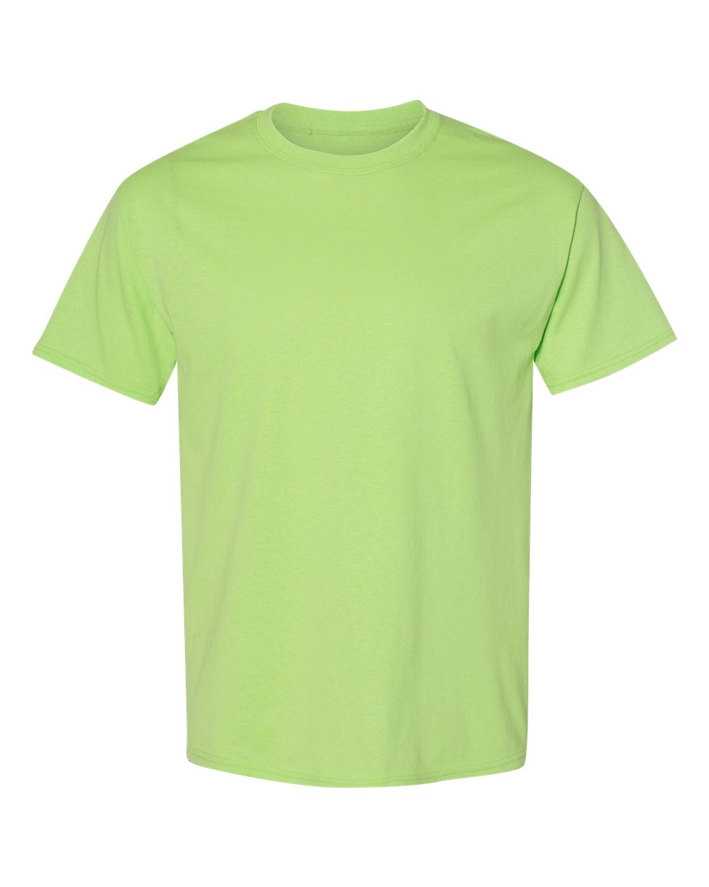 Hanes 5170 - Unisex EcoSmart® T-Shirt — Lime (flat)