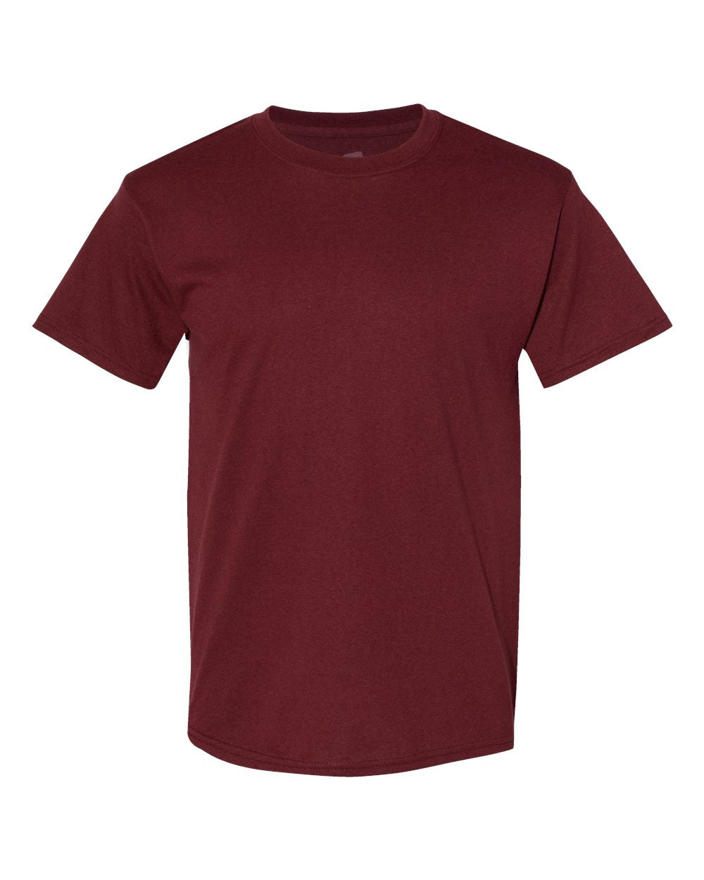 Hanes 5170 - Unisex EcoSmart® T-Shirt — Maroon (flat)