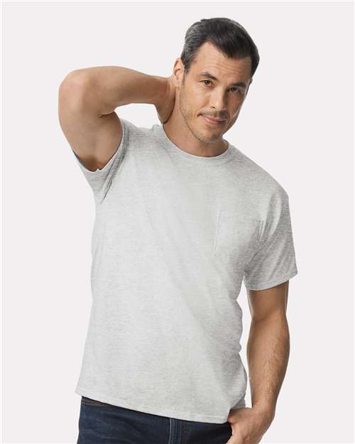 Gildan 2300 - Unisex Ultra Cotton Pocket T-Shirt - Ash