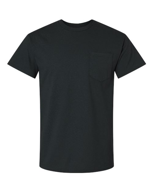 Gildan 2300 - Unisex Ultra Cotton Pocket T-Shirt - Black
