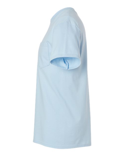 Gildan 2300 - Unisex Ultra Cotton Pocket T-Shirt - Light Blue