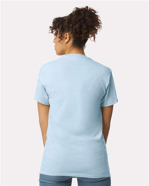 Gildan 2300 - Unisex Ultra Cotton Pocket T-Shirt - Light Blue