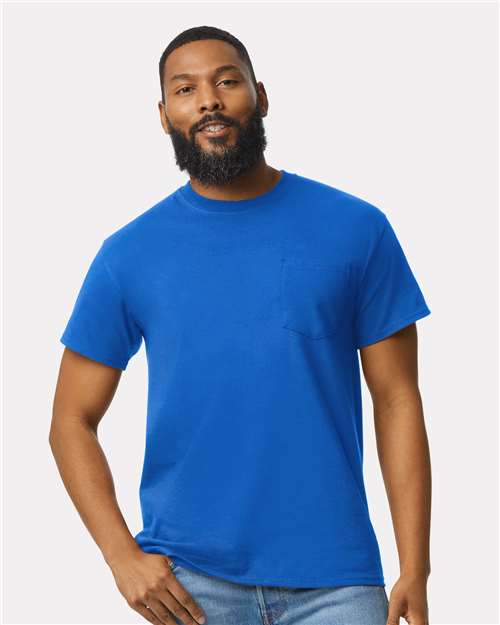 Gildan 2300 - Unisex Ultra Cotton Pocket T-Shirt - Royal
