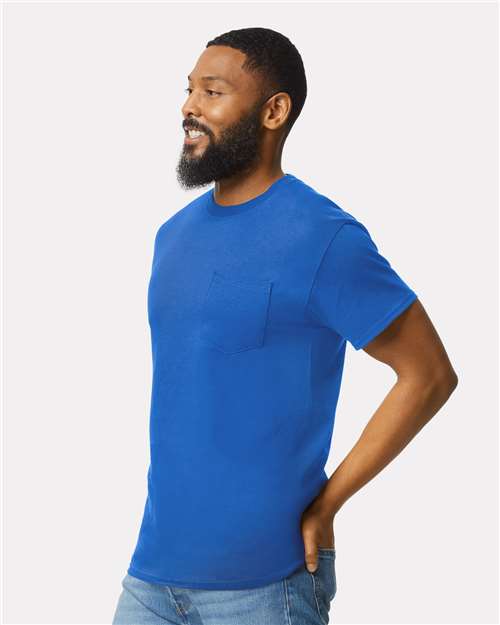 Gildan 2300 - Unisex Ultra Cotton Pocket T-Shirt - Royal