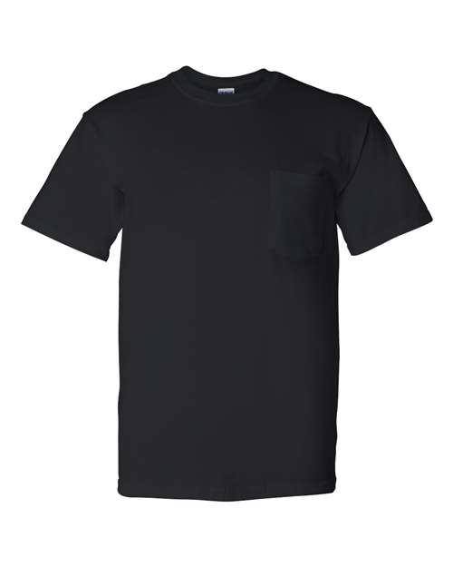 Gildan 8300 - Unisex DryBlend Pocket T-Shirt - Black