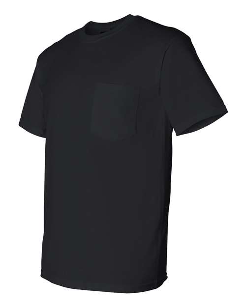 Gildan 8300 - Unisex DryBlend Pocket T-Shirt - Black