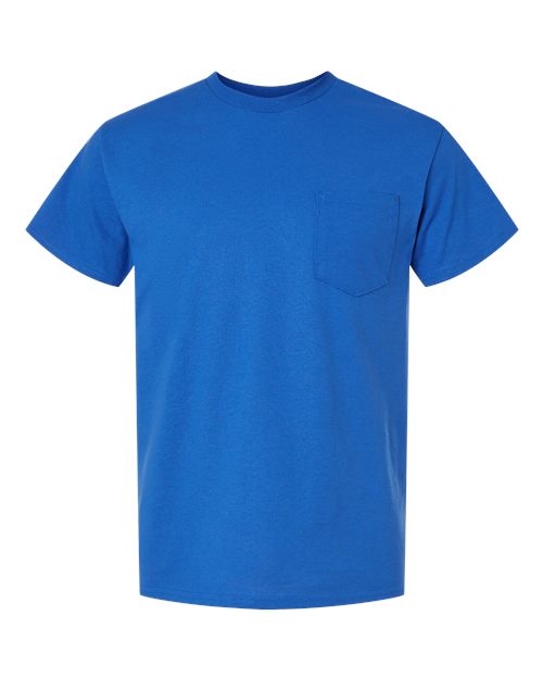 Gildan 8300 - Unisex DryBlend Pocket T-Shirt - Royal
