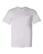 Gildan 8300 - Unisex DryBlend Pocket T-Shirt - White