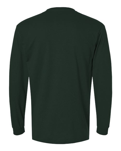Gildan 8400 - Unisex DryBlend 50/50 Long Sleeve T-Shirt - Forest Green