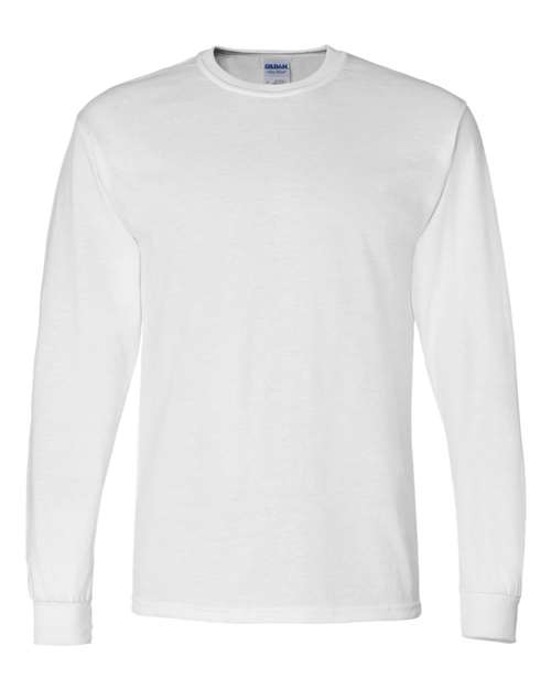 Gildan 8400 - Unisex DryBlend 50/50 Long Sleeve T-Shirt - White