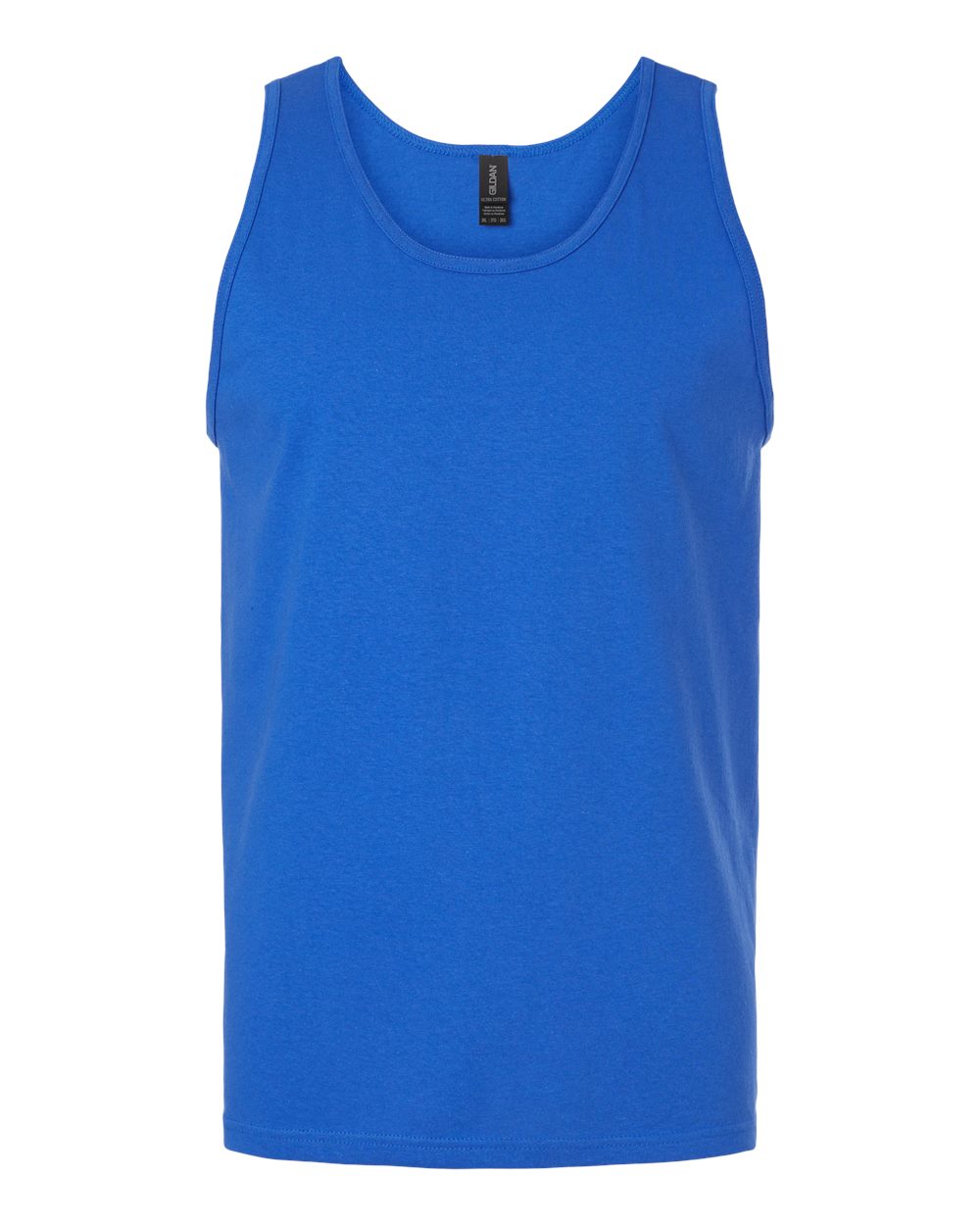 Gildan 2200 — Unisex Ultra Cotton® Tank Top — Royal (flat)