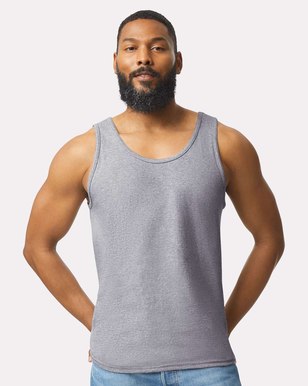 Gildan 2200 — Unisex Ultra Cotton® Tank Top — Sport Grey