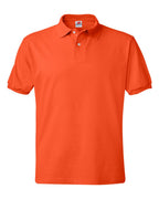 Hanes 054X - Men's EcoSmart® Jersey Polo — Orange (flat)