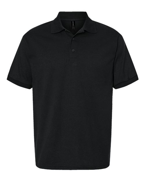 Gildan 8800 - Unisex DryBlend Jersey Polo - Black