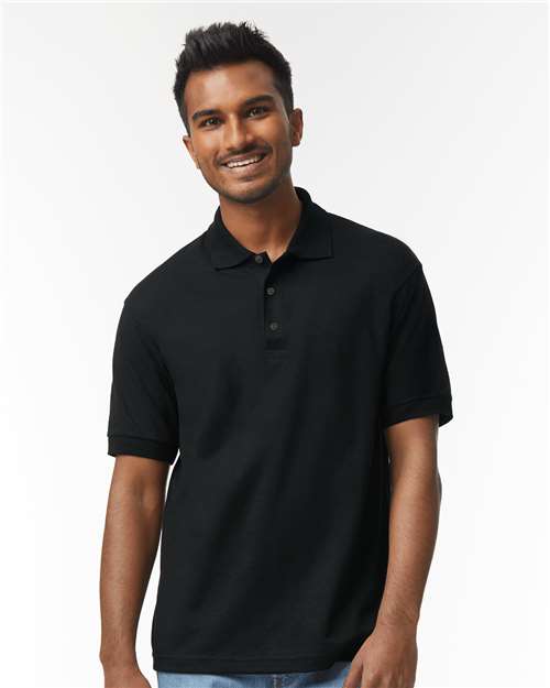 Gildan 8800 - Unisex DryBlend Jersey Polo - Black