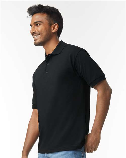 Gildan 8800 - Unisex DryBlend Jersey Polo - Black