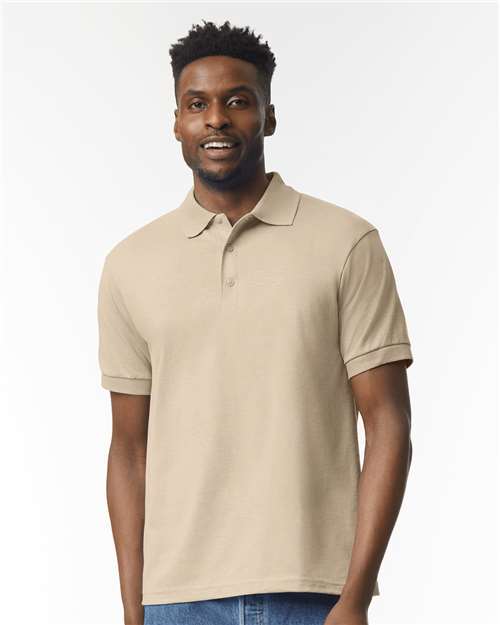 Gildan 8800 - Unisex DryBlend Jersey Polo - Sand