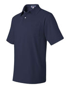 JERZEES 436MPR - Men's SpotShield® 50/50 Polo with Pocket JERZEES