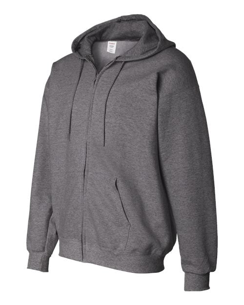 Hanes F280 - Unisex Ultimate Cotton® Full-Zip Hooded Sweatshirt Hanes