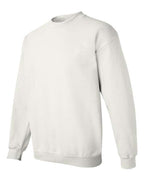 Gildan 18000 - Unisex Heavy BlendTM Crewneck Sweatshirt - White