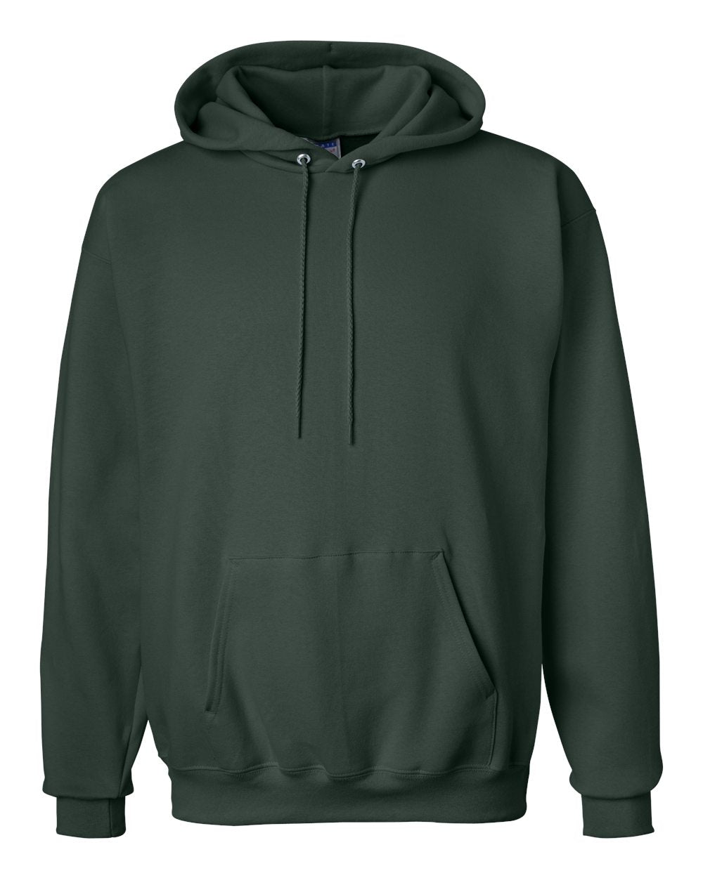 Hanes F170 - Unisex Ultimate Cotton® Hooded Sweatshirt — Deep Forest (flat)