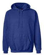 Hanes F170 - Unisex Ultimate Cotton® Hooded Sweatshirt — Deep Royal (flat)
