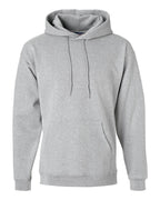 Hanes F170 - Unisex Ultimate Cotton® Hooded Sweatshirt — Light Steel (flat)