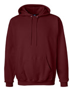 Hanes F170 - Unisex Ultimate Cotton® Hooded Sweatshirt — Maroon (flat)