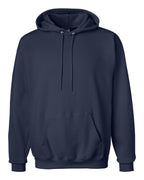 Hanes F170 - Unisex Ultimate Cotton® Hooded Sweatshirt — Navy (flat)