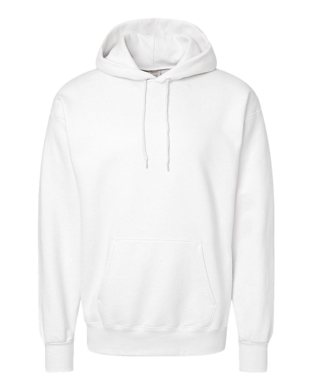 Hanes F170 - Unisex Ultimate Cotton® Hooded Sweatshirt — White (flat)