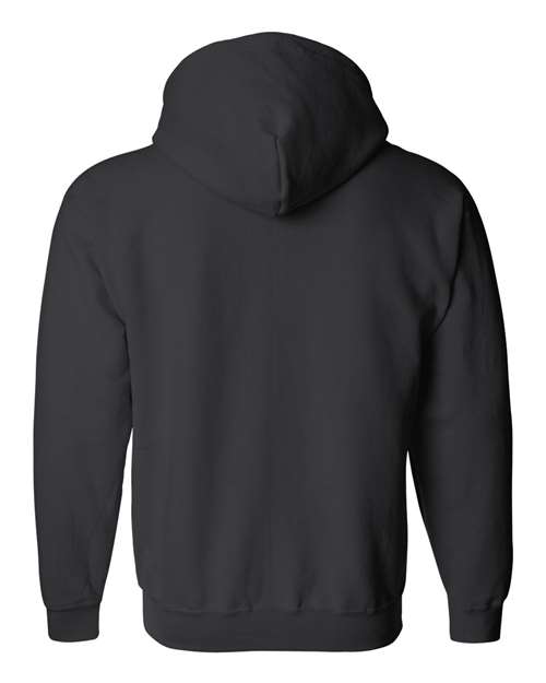Gildan 18600 - Unisex Heavy BlendTM Full-Zip Hooded Sweatshirt - Black