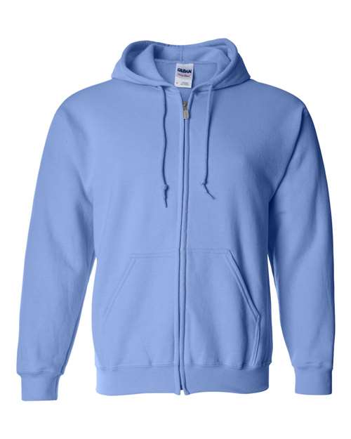 Gildan 18600 - Unisex Heavy BlendTM Full-Zip Hooded Sweatshirt - Carolina Blue