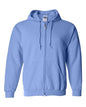 Gildan 18600 - Unisex Heavy BlendTM Full-Zip Hooded Sweatshirt - Carolina Blue