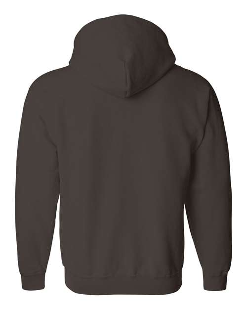 Gildan 18600 - Unisex Heavy BlendTM Full-Zip Hooded Sweatshirt - Dark Chocolate