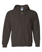Gildan 18600 - Unisex Heavy BlendTM Full-Zip Hooded Sweatshirt - Dark Chocolate