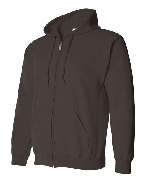 Gildan 18600 - Unisex Heavy BlendTM Full-Zip Hooded Sweatshirt - Dark Chocolate