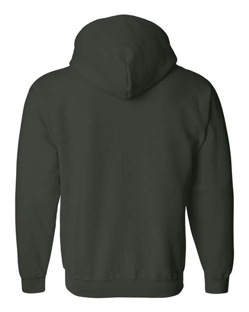 Gildan 18600 - Unisex Heavy BlendTM Full-Zip Hooded Sweatshirt - Forest