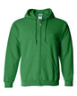 Gildan 18600 - Unisex Heavy BlendTM Full-Zip Hooded Sweatshirt - Irish Green