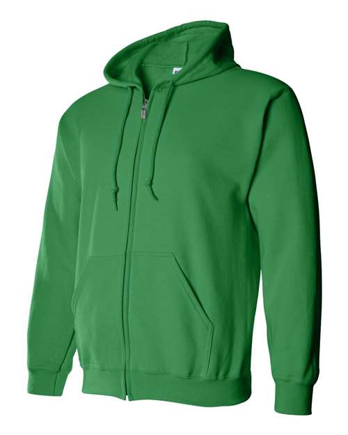 Gildan 18600 - Unisex Heavy BlendTM Full-Zip Hooded Sweatshirt - Irish Green