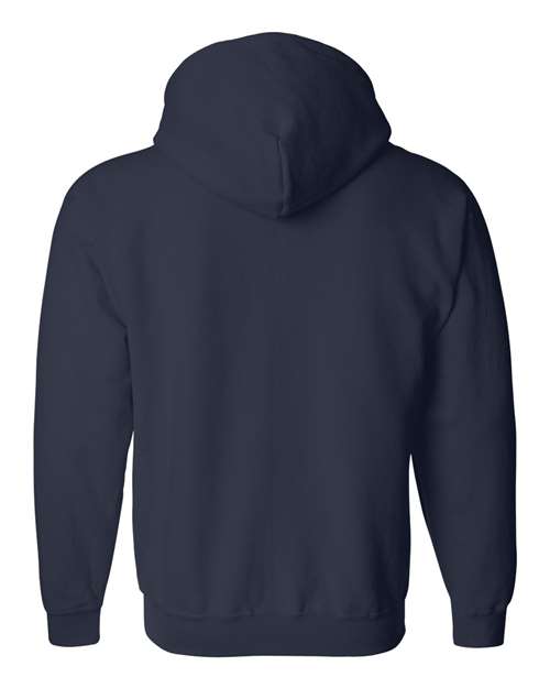 Gildan 18600 - Unisex Heavy BlendTM Full-Zip Hooded Sweatshirt - Navy