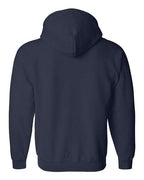 Gildan 18600 - Unisex Heavy BlendTM Full-Zip Hooded Sweatshirt - Navy