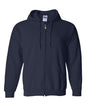 Gildan 18600 - Unisex Heavy BlendTM Full-Zip Hooded Sweatshirt - Navy