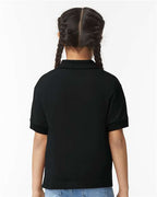 Gildan 8800B - Youth DryBlend Jersey Polo - Black